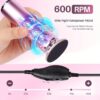 Electric Foot Care Machine with 60 Sandpapers and Adjustable Speed