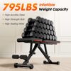 Adjustable Foldable Weight Bench for Full Body Workout
