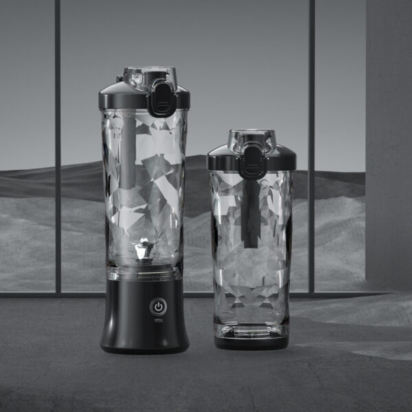 Portable 6-Blade Mini Blender for Shakes and Smoothies