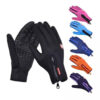 Waterproof Winter Touchscreen Gloves with Fleece for Riding and Sports