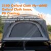 ILANDER Lite 140 cm Folding Rooftop Tent for SUV/Sedan/Truck