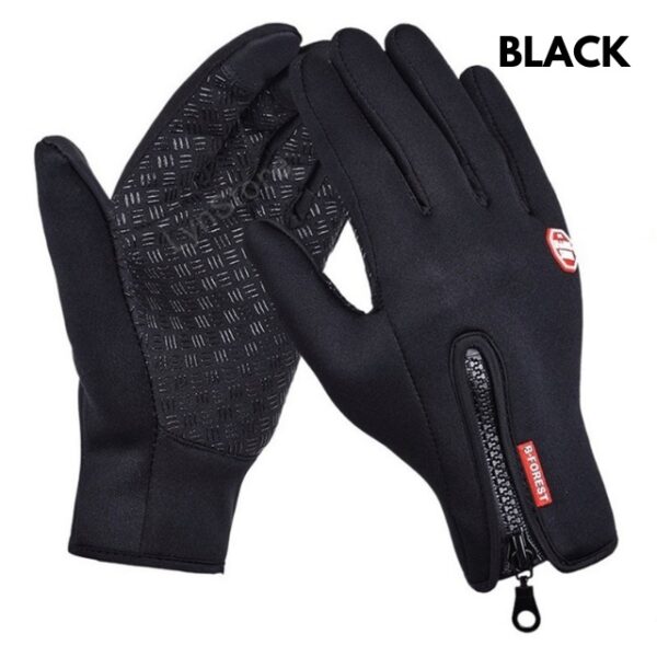 Waterproof Winter Touchscreen Gloves with Fleece for Riding and Sports