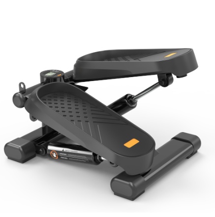 Mini Stepper with LCD Monitor and Resistance Bands 330lbs Capacity