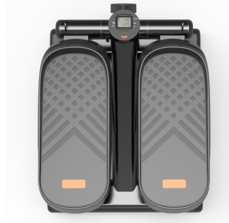 Mini Stepper with LCD Monitor and Resistance Bands 330lbs Capacity