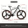 A27301M Ecarpat 27.5" Mountain Bike with 21-Speed and Dual Disc Brakes