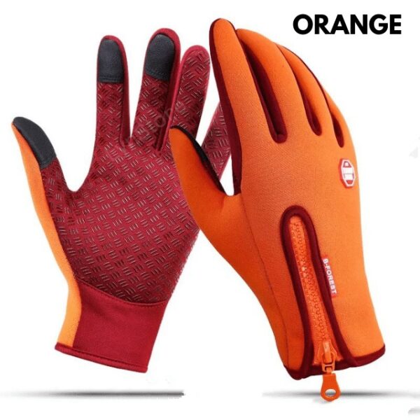 Waterproof Winter Touchscreen Gloves with Fleece for Riding and Sports