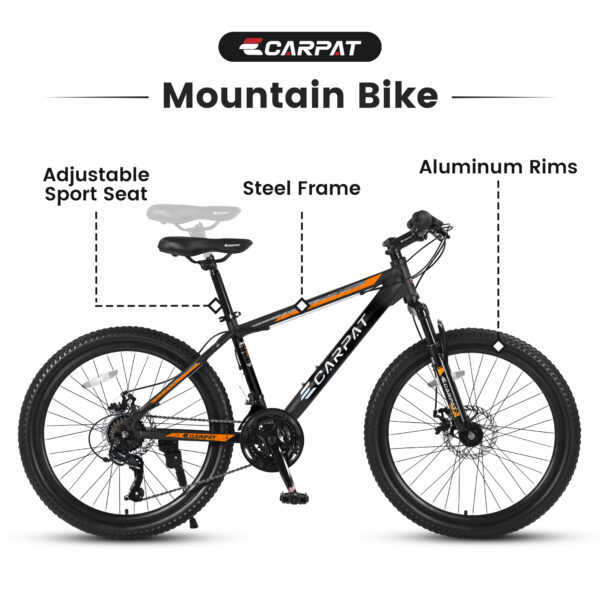 S26102 26" Mountain Bike with 21-Speed Shimano and Disc Brakes