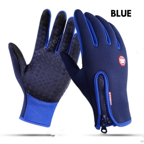 Waterproof Winter Touchscreen Gloves with Fleece for Riding and Sports