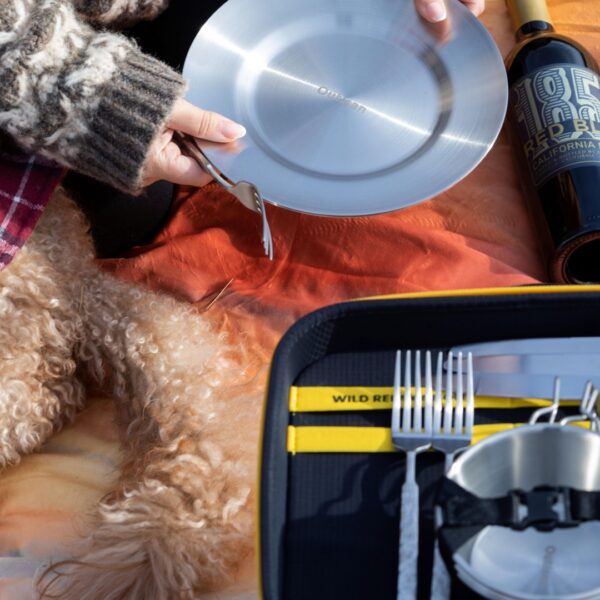 Picnic Camping Outdoor Dining Set Storage Bag
