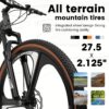 A27301M Ecarpat 27.5" Mountain Bike with 21-Speed and Dual Disc Brakes