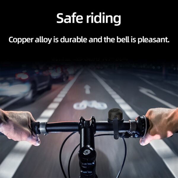 2-in-1 Smart Tracking Bell with GPC for Bikes and Backpacks
