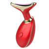 EMS Thermal Neck Massager with Microcurrent Wrinkle Remover