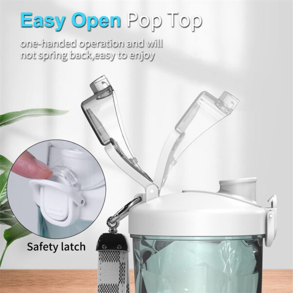 Portable 6-Blade Mini Blender for Shakes and Smoothies