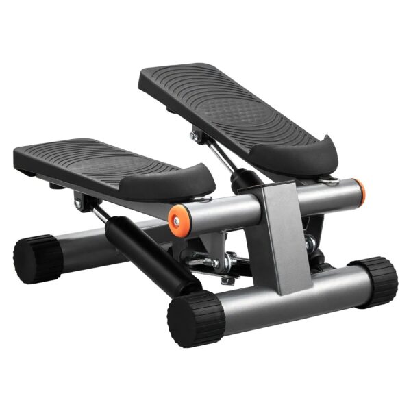 Stair Stepper For Exercise At Home - Hydraulic Mini Stepper With Resistance Band