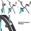 Folding Exercise Bike with Adjustable Resistance X-Bike Style