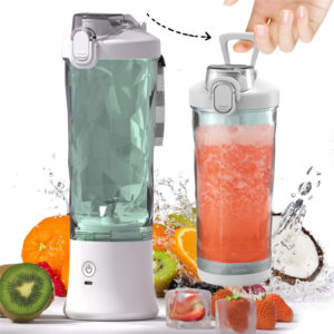 Portable 6-Blade Mini Blender for Shakes and Smoothies