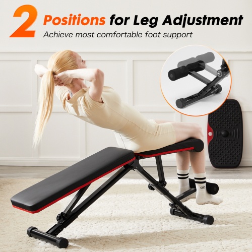 Adjustable Foldable Weight Bench for Full Body Workout