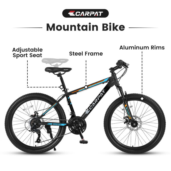 S26102 26" Mountain Bike with 21-Speed Shimano and Disc Brakes