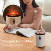 Volcanic Flame USB Aroma Diffuser and Jellyfish Humidifier Lamp