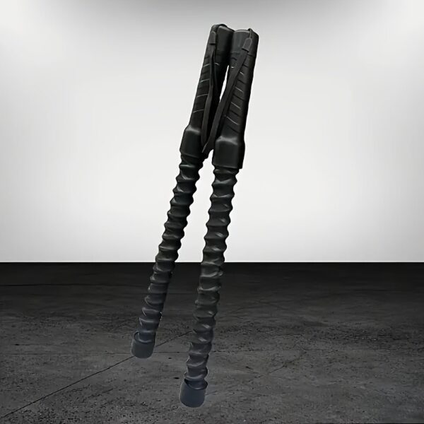 2pcs Stainless Steel Combat Training Sticks for Home Fitness