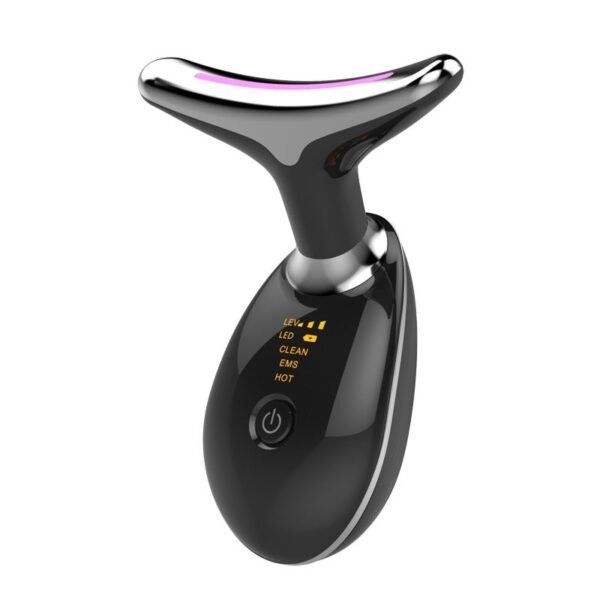 EMS Thermal Neck Massager with Microcurrent Wrinkle Remover