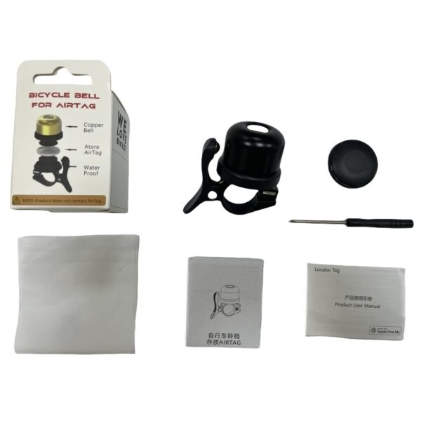 2-in-1 Smart Tracking Bell with GPC for Bikes and Backpacks