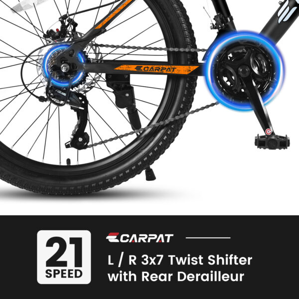 S26102 26" Mountain Bike with 21-Speed Shimano and Disc Brakes