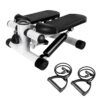 Mini Fitness Stepper with LCD and Resistance Bands 330lbs Max Load