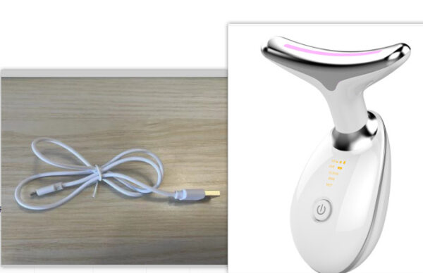 EMS Thermal Neck Massager with Microcurrent Wrinkle Remover