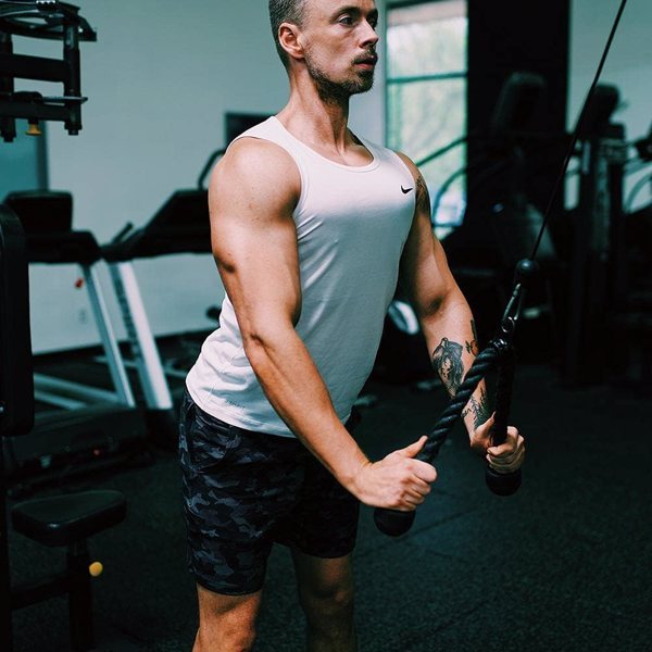 4-Piece Adjustable Fitness Handlebars and Squat Rack Set for Home Use