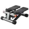 Stair Stepper For Exercise At Home - Hydraulic Mini Stepper With Resistance Band