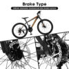 Bicycle A24299-BLACK-ORANGE