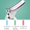 EMS Thermal Neck Massager with Microcurrent Wrinkle Remover