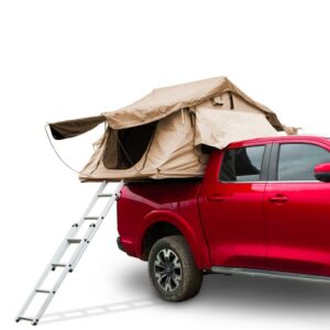 Waterproof Rooftop Tent 280TC Lattice Cloth for Camping and Travel