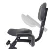 Folding Exercise Bike with Adjustable Resistance X-Bike Style