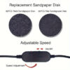 Electric Foot Care Machine with 60 Sandpapers and Adjustable Speed