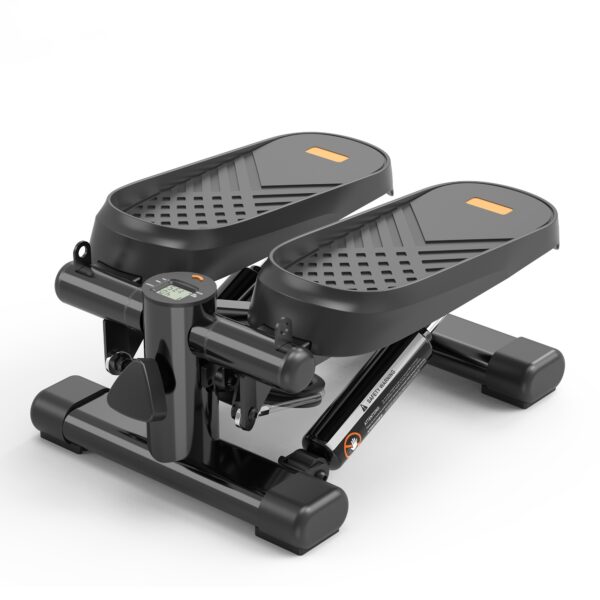 Mini Stepper with LCD Monitor and Resistance Bands 330lbs Capacity
