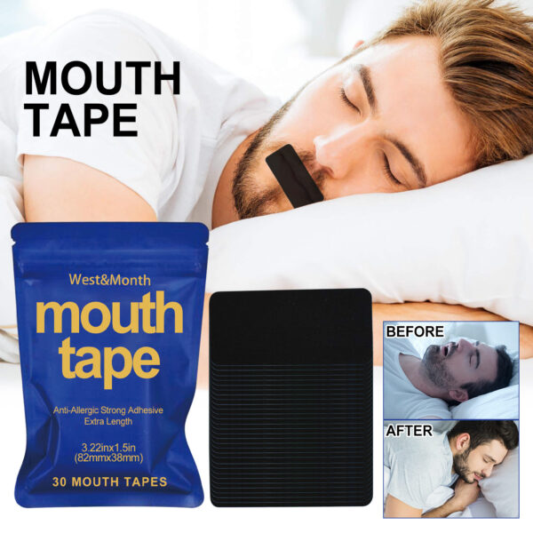 West Month Mouth Tape for Snoring and Mouth Breathing Relief
