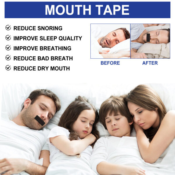 West Month Mouth Tape for Snoring and Mouth Breathing Relief