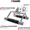 4-Piece Adjustable Fitness Handlebars and Squat Rack Set for Home Use