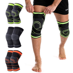 "Outdoor Sports Knee Pads – Breathable Pressure Support for Fitness, Cycling & Basketball