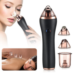 4-in-1 Beauty Device – Guasha, Cupping, Blackhead Removal & Deep Facial Cleansing