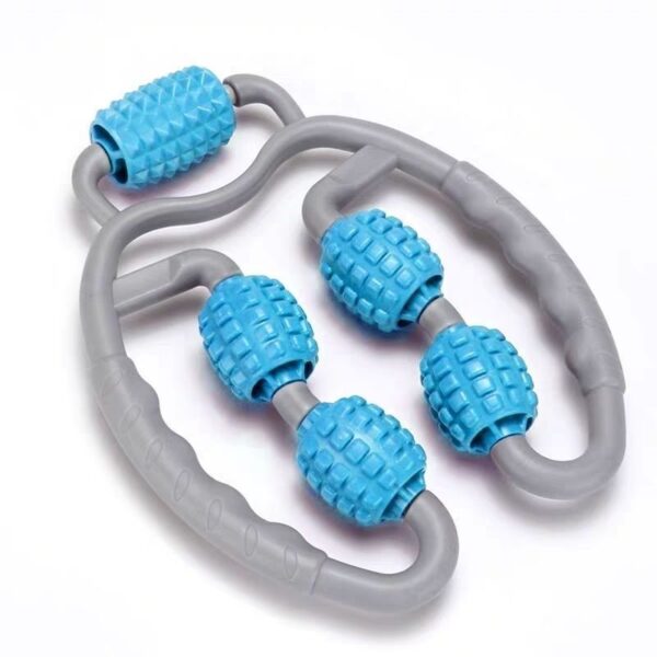 Full-Body U-Shape Massage Tool – Trigger Point Roller for Neck, Arms & Legs