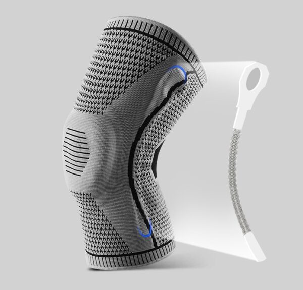 Sports Knee Pads with Silicone Spring Support – Patella Protection Brace