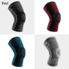 Sports Knee Pads with Silicone Spring Support – Patella Protection Brace