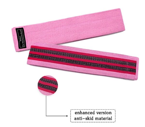 Elastic Hip Resistance Band – Fitness & Yoga Glute Activation Circle