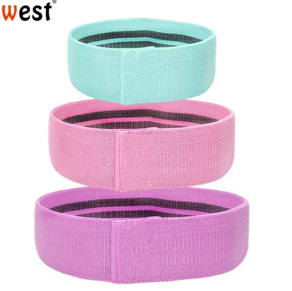 Elastic Hip Resistance Band – Fitness & Yoga Glute Activation Circle