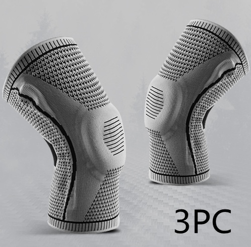 Sports Knee Pads with Silicone Spring Support – Patella Protection Brace