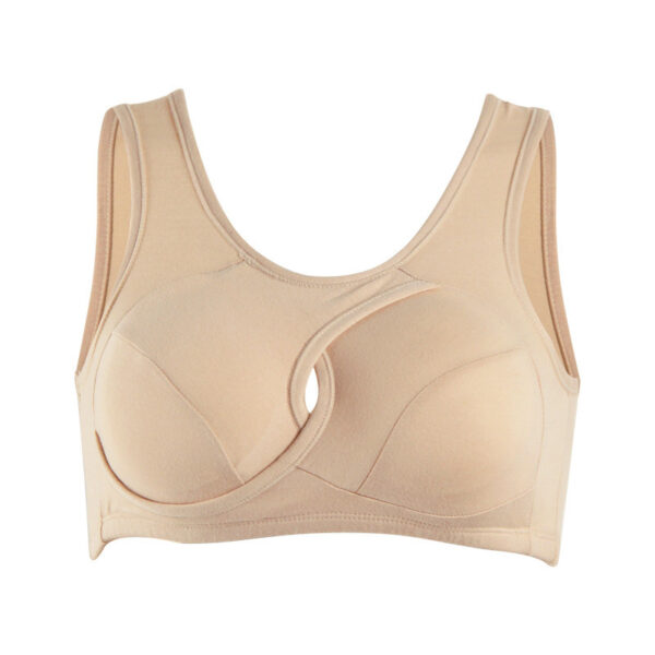 Breathable Wireless Sports Bra Vest – Light Support with Beauty‑Back Style