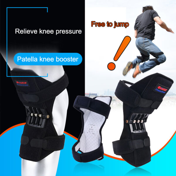 High-Quality Spring Knee Brace – Patella Support & Booster for Sports & Mountaineering